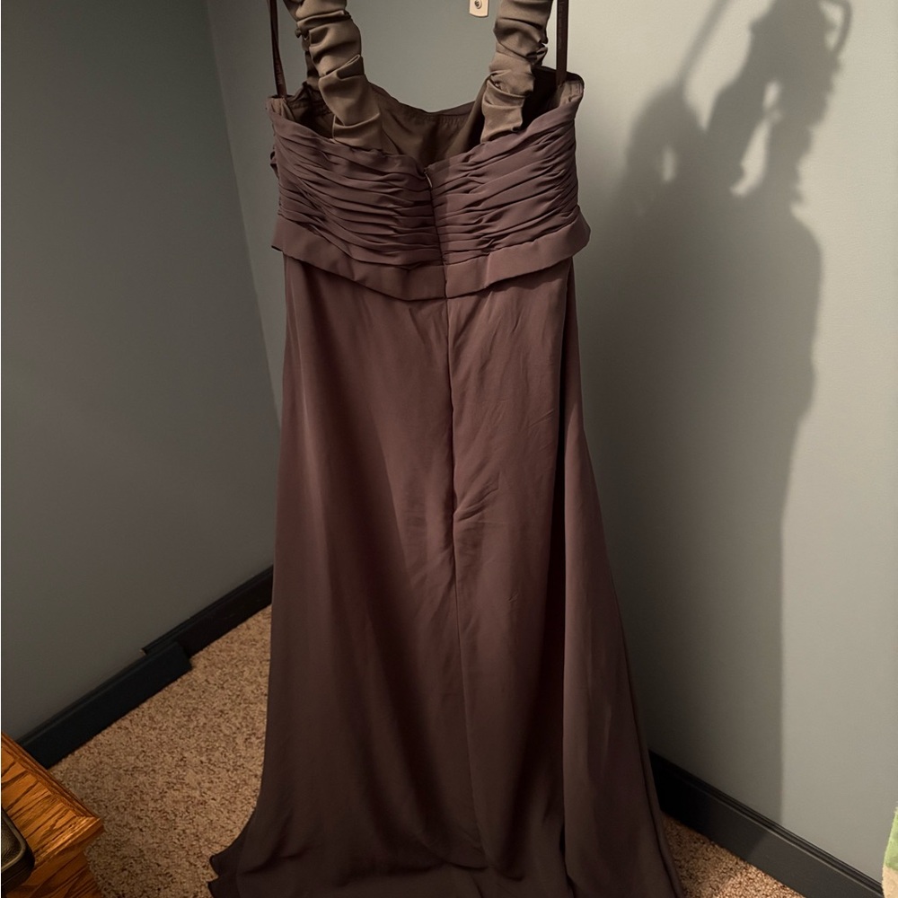 Elegant Gray Evening Gown, Mother of Bride or Groom Dress 12 - Picture 2 of 10